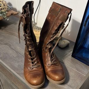 Brown Timberland boots